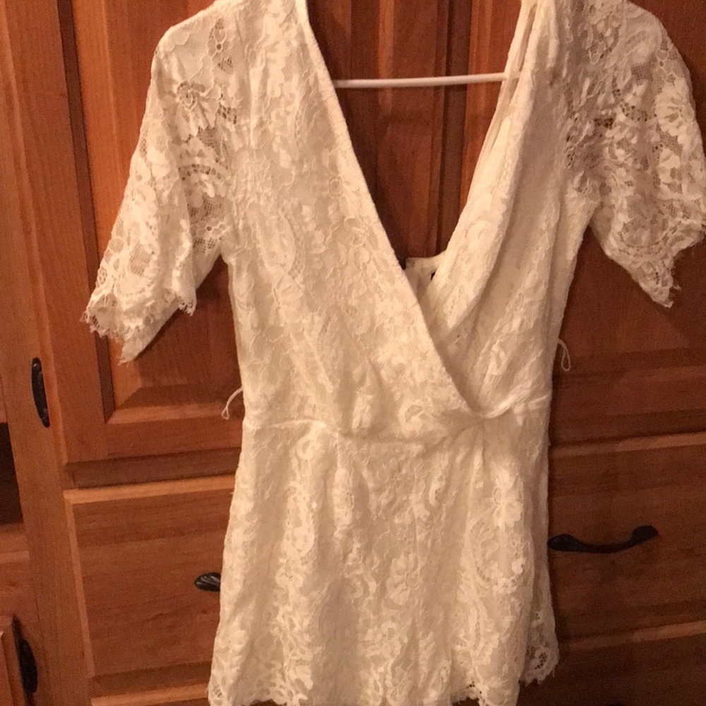 White romper